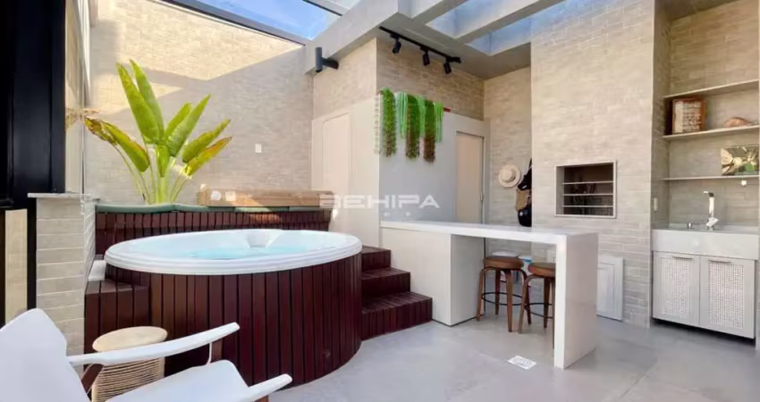 Cobertura 3 suítes com jacuzzi vista mar à venda mariscal sc