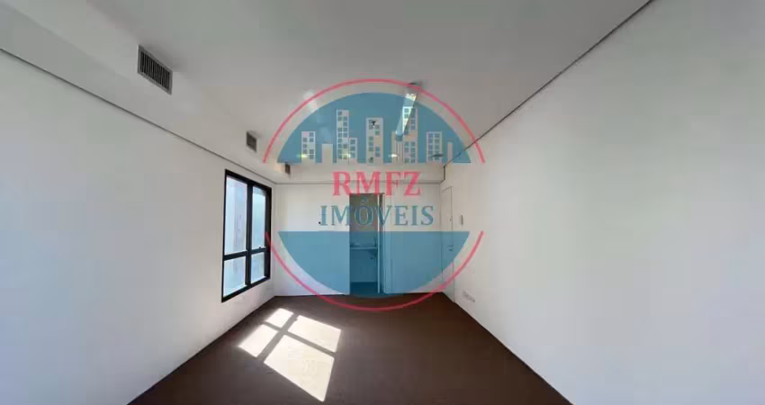 Sala comercial para venda em são paulo, itaim bibi, 2 banheiros, 1 vaga