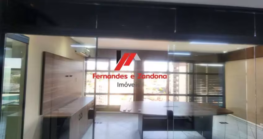 Sala comercial mobiliada para locação - edifício nino plaza - jundiai
