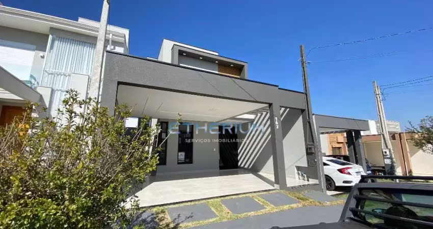 Casa a venda com 3 quartos sendo 1 suite em condominio fechado, indaiatuba/sp