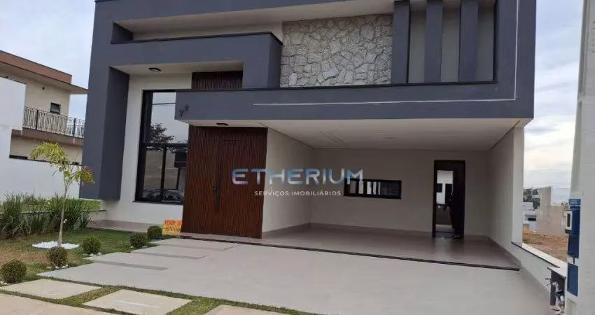 Casa a venda com 3 quartos e 3 suites, jacuzzi no gran reserve, indaiatuba