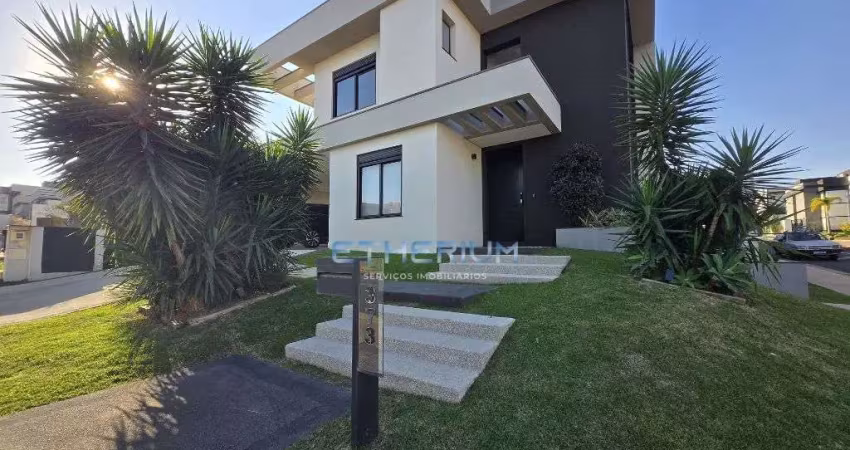 Casa alto padrao a venda com 3 dormitorios, em indaiatuba