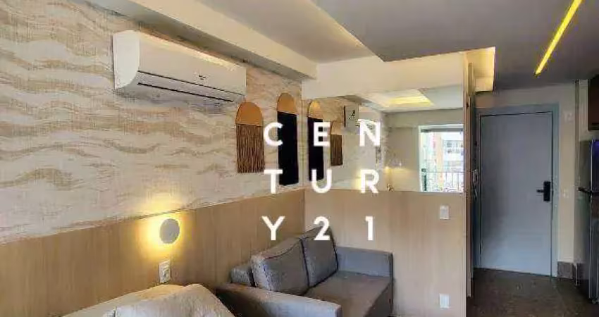 Apartamento com 1 dormitório à venda, 28 m² por r$ 524.000,00 - pinheiros - são paulo/sp