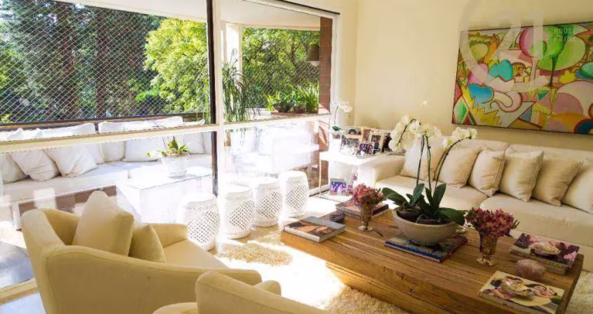 Apartamento duplex com 5 dormitórios, 284 m² - venda por r$ 10.000.000,00 ou aluguel por r$ 44.981,67/mês - jardim europa - são paulo/sp