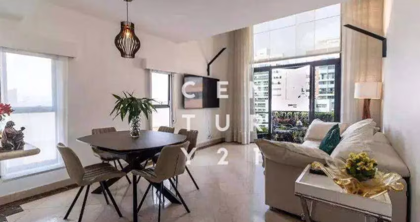 Apartamento duplex com 1 dormitório à venda, 75 m² por r$ 1.290.000,00 - itaim - são paulo/sp