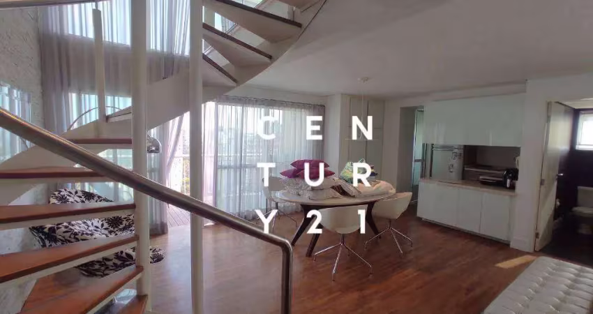 Apartamento duplex com 1 dormitório à venda, 104 m² por r$ 2.500.000,00 - vila nova conceição - são paulo/sp
