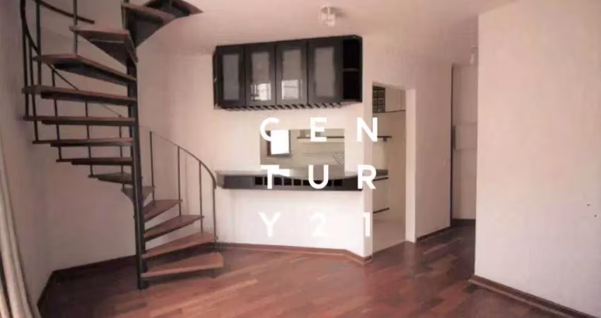 Apartamento duplex com 1 dormitório, 54 m² - venda por r$ 650.000,00 ou aluguel por r$ 4.591,45/mês - vila madalena - são paulo/sp
