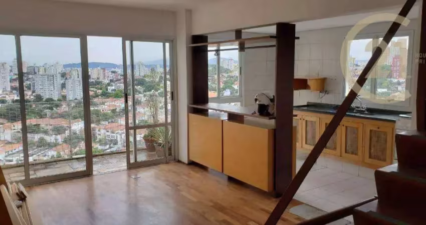 Cobertura com 2 dormitórios à venda, 129 m² por r$ 2.500.000,00 - vila madalena - são paulo/sp