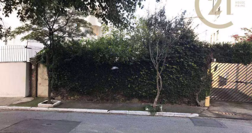 Terreno à venda, 315 m² por r$ 930.000,00 - alto de pinheiros - são paulo/sp