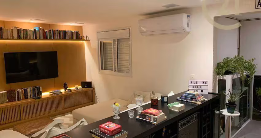 Apartamento com 1 dormitório à venda, 78 m² por r$ 1.250.000,00 - alto de pinheiros - são paulo/sp