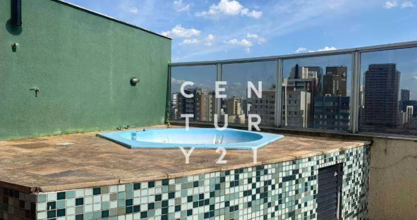 Cobertura com 2 dormitórios à venda, 111 m² por r$ 1.649.000,00 - pinheiros - são paulo/sp