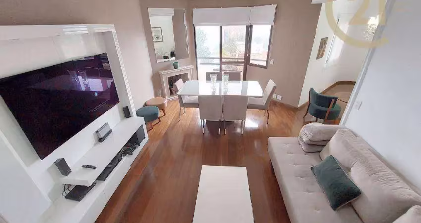 Apartamento com 3 dormitórios à venda, 114 m² por r$ 1.250.000,00 - perdizes - são paulo/sp