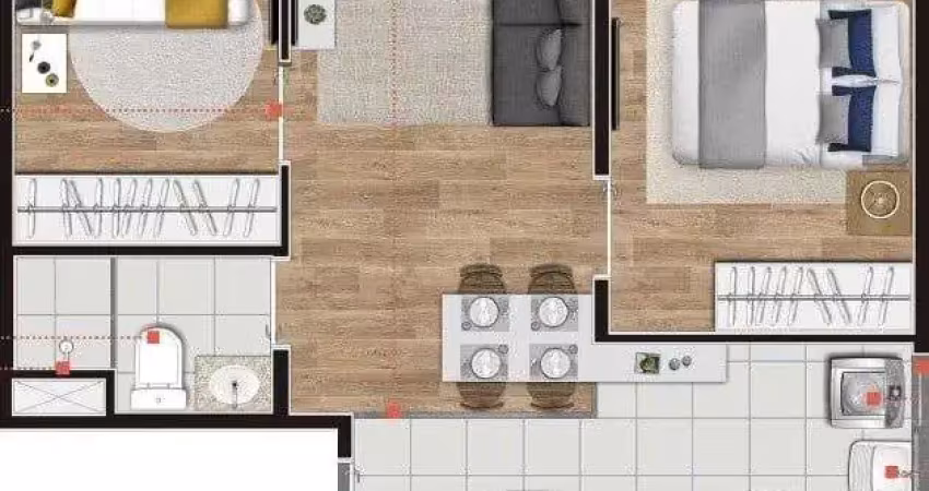 Apartamento à venda na Avenida do Estado, 5588, Cambuci, São Paulo