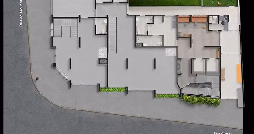 Apartamento à venda na Rua Aurora, 904, República, São Paulo