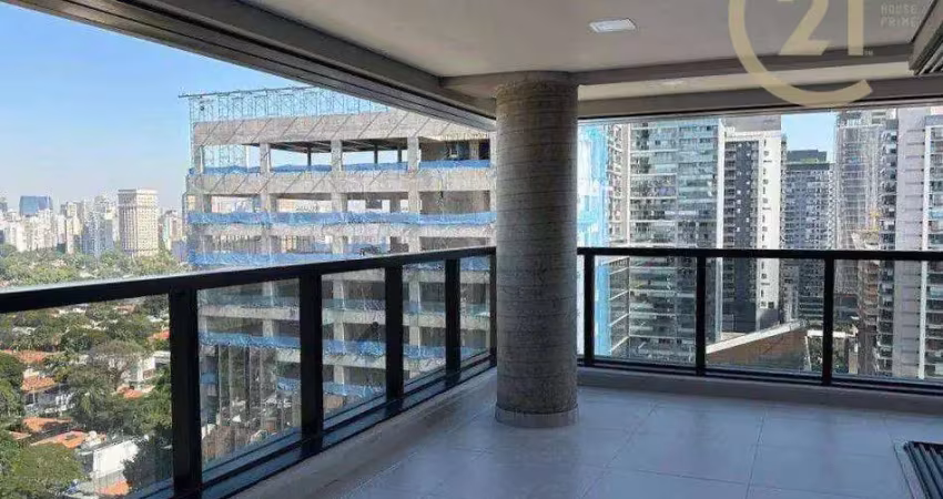 Apartamento alto padrão novo com 3 dormitórios à venda, 145 m² por r$ 3.392.000 - pinheiros - são paulo/sp