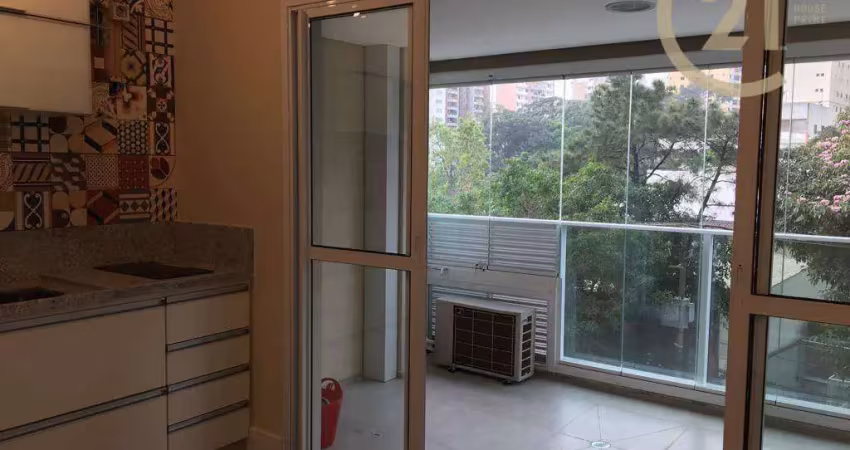 Studio com 1 dormitório à venda, 39 m² por r$ 679.800,00 - brooklin - são paulo/sp