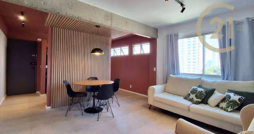 Apartamento com 2 dormitórios à venda, 65 m² por r$ 790.000,00 - pinheiros - são paulo/sp