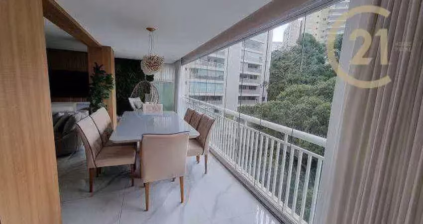 Apartamento com 3 dormitórios à venda, 138 m² por r$ 1.598.500,00 - morumbi - são paulo/sp