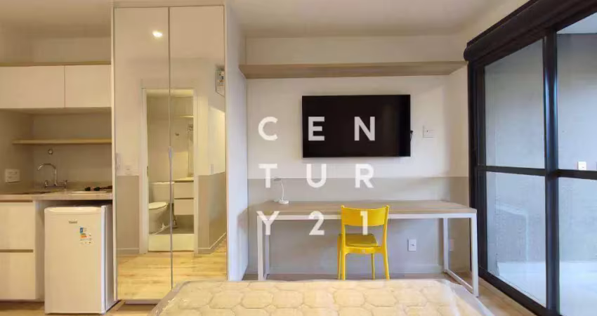 Apartamento mobiliado studio com 1 dormitório, 28 m² - venda por r$ 531.000 ou aluguel por r$ 4.521/mês - pinheiros - são paulo/sp