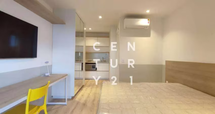 Apartamento mobiliado com 1 dormitório à venda, 29 m² por r$ 654.000 - pinheiros - são paulo/sp