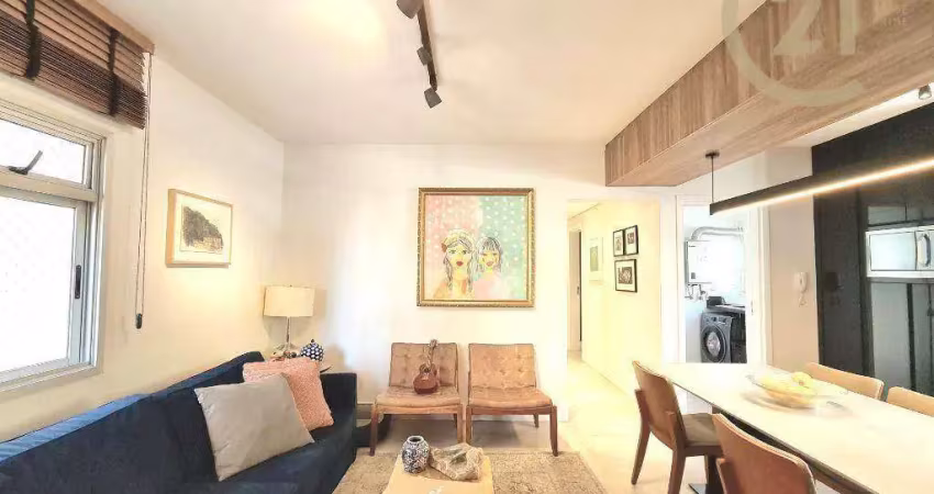 Apartamento à venda, 82 m² por r$ 1.380.000,00 - jardim américa - são paulo/sp