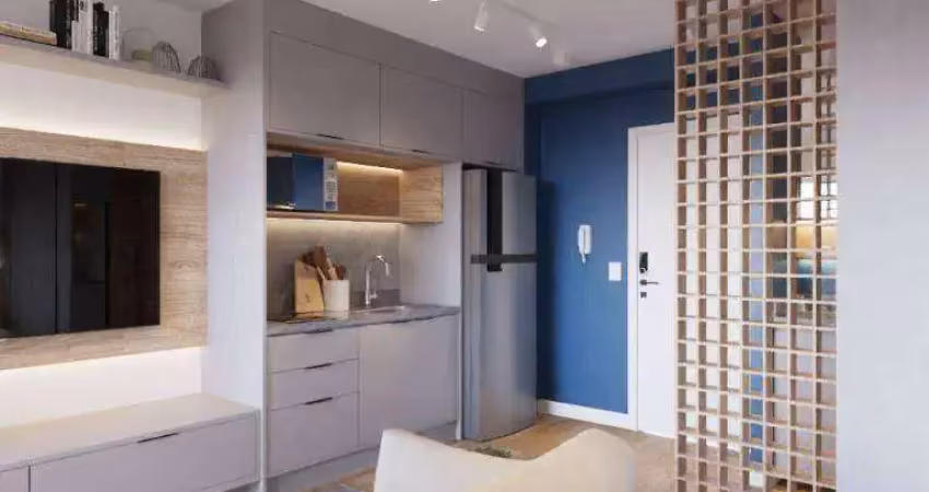 Apartamento novo com 1 dormitório à venda, 28 m² por r$ 720.500 - pinheiros - são paulo/sp