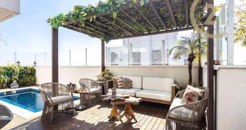 Cobertura à venda, 404 m² por r$ 6.500.000,00 - perdizes - são paulo/sp