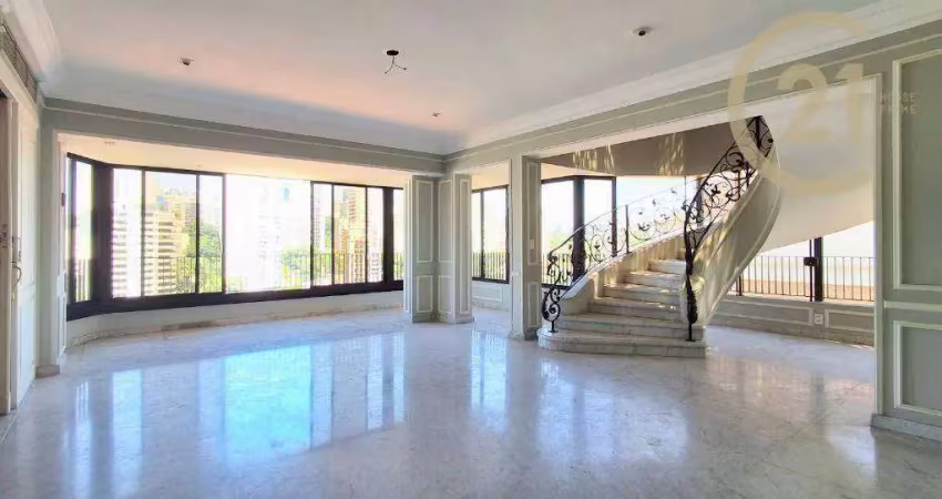 Cobertura com 4 dormitórios à venda, 468 m² por r$ 5.100.000,00 - perdizes - são paulo/sp