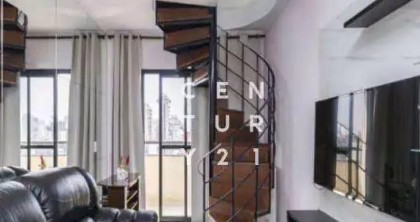 Cobertura com 3 dormitórios à venda, 132 m² por r$ 1.277.000,00 - santa cecília - são paulo/sp