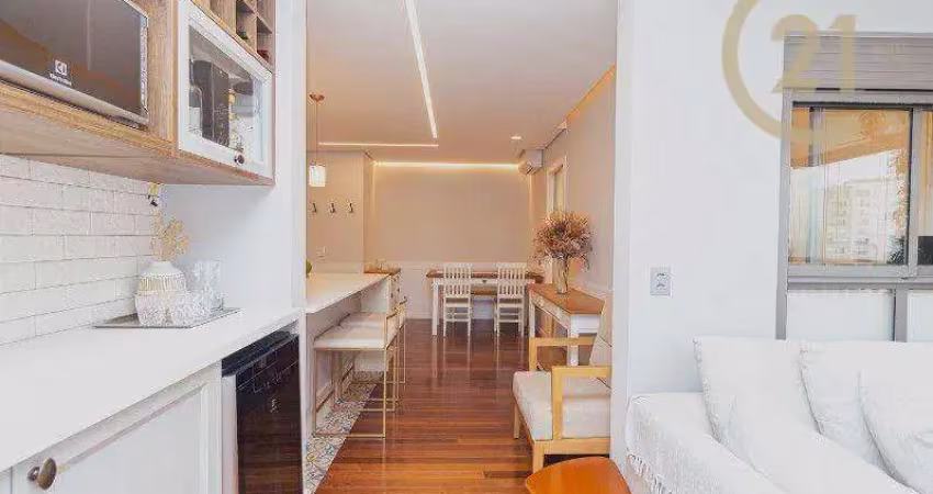 Apartamento com 2 dormitórios à venda, 69 m² por r$ 1.295.000,00 - perdizes - são paulo/sp