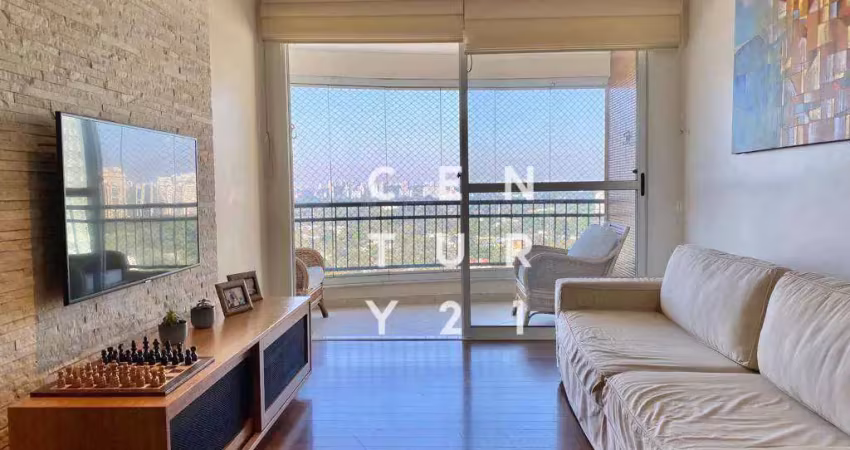 Apartamento com 3 dormitórios à venda, 100 m² por r$ 1.250.000,00 - alto de pinheiros - são paulo/sp