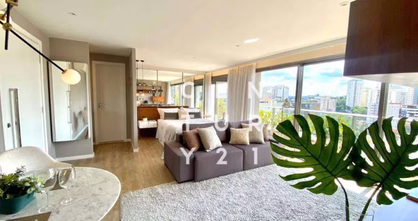Apartamento com 1 dormitório, 55 m² - venda por r$ 1.300.000,00 ou aluguel por r$ 8.543,44/mês - vila madalena - são paulo/sp