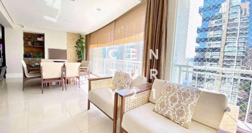Apartamento com 3 dormitórios à venda, 185 m² - itaim - são paulo/sp