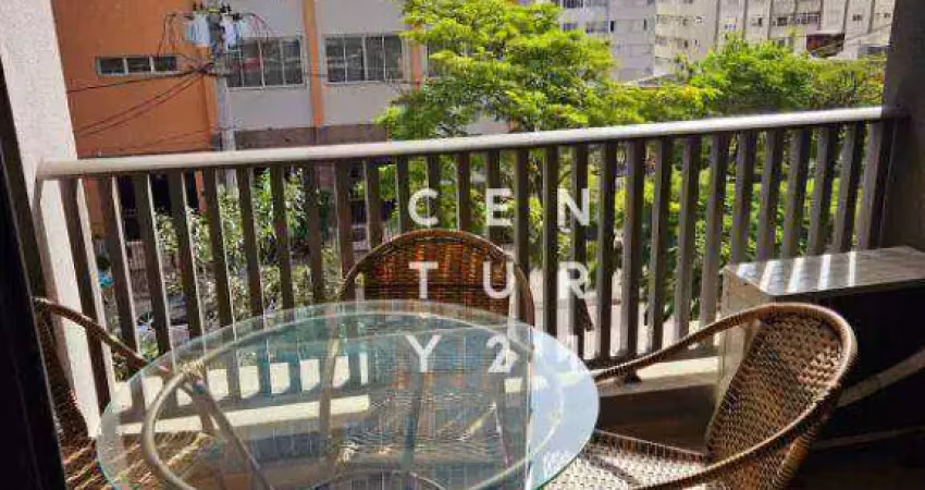 Apartamento com 1 dormitório à venda, 28 m² - vila madalena - são paulo/sp