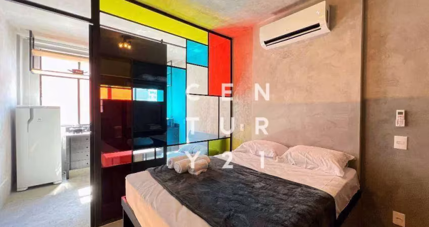 Apartamento com 1 dormitório à venda, 29 m² por r$ 350.000,00 - vila buarque - são paulo/sp
