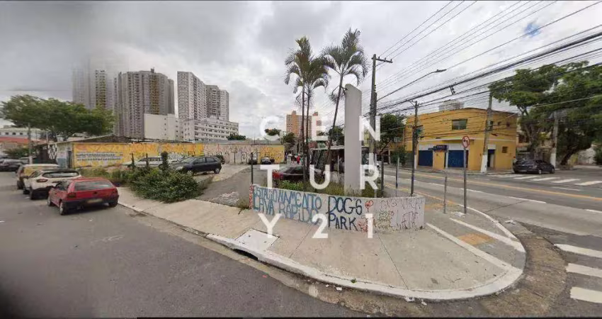 Terreno à venda, 544 m² por r$ 3.000.000,00 - tatuapé - são paulo/sp