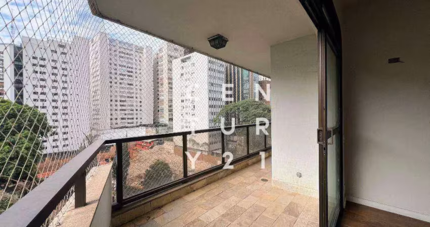 Apartamento com 3 dormitórios à venda, 288 m² por r$ 5.300.000,00 - jardim paulista - são paulo/sp