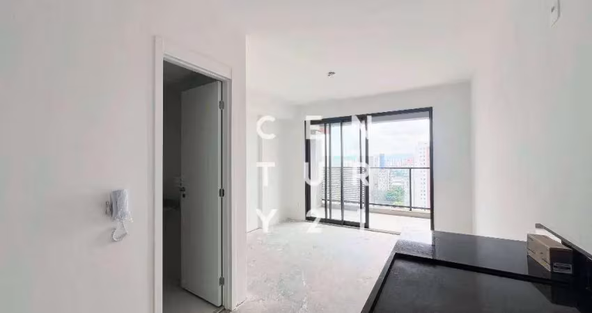 Apartamento com 1 dormitório, 24 m² - venda por r$ 450.000,00 ou aluguel por r$ 3.500,00/mês - pompeia - são paulo/sp