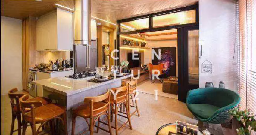 Apartamento com 1 dormitório à venda, 41 m² por r$ 840.000,00 - perdizes - são paulo/sp