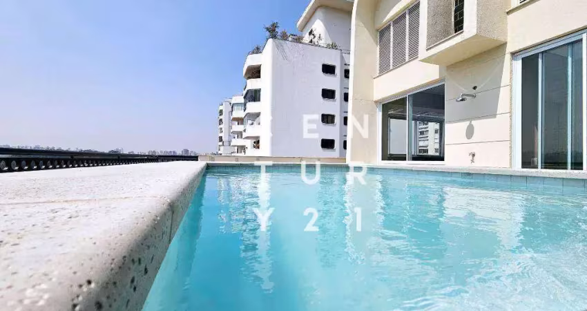 Cobertura à venda, 420 m² por r$ 18.000.000,00 - vila nova conceição - são paulo/sp