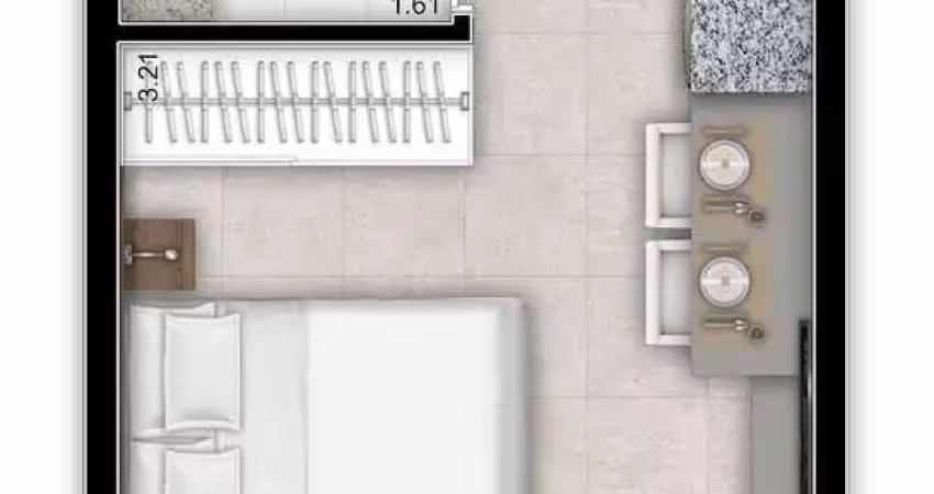 Apartamento com 1 dormitório à venda, 34 m² por r$ 300.000,00 - centro - são paulo/sp