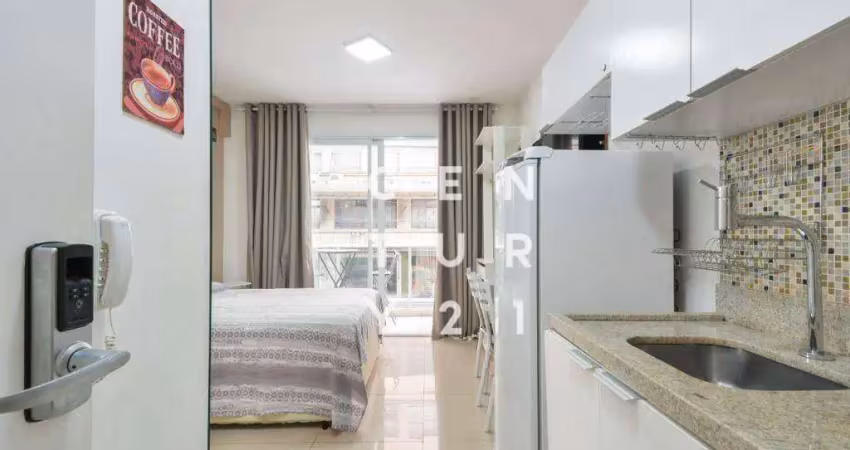 Apartamento com 1 dormitório à venda, 23 m² por r$ 280.000,00 - centro - são paulo/sp
