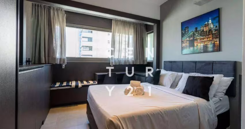 Apartamento à venda, 19 m² por r$ 480.000,00 - pinheiros - são paulo/sp