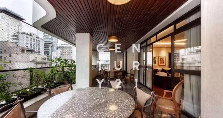 Apartamento com 4 dormitórios à venda, 437 m² por r$ 10.989.000,00 - cerqueira césar - são paulo/sp