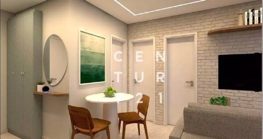 Apartamento com 2 dormitórios à venda, 36 m² por r$ 249.736,00 - vila prudente - são paulo/sp