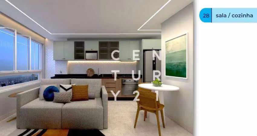 Apartamento com 2 dormitórios à venda, 36 m² por r$ 249.736,00 - vila prudente - são paulo/sp