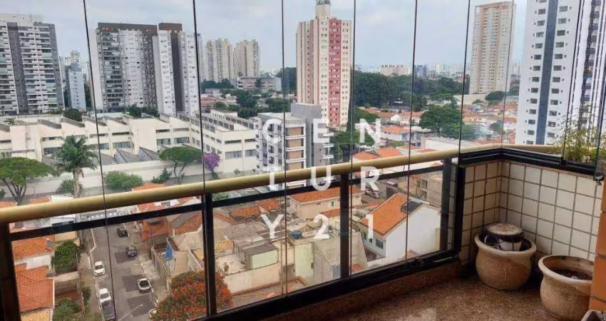 Apartamento com 3 dormitórios à venda, 198 m² por r$ 1.450.000,00 - jardim anália franco - são paulo/sp