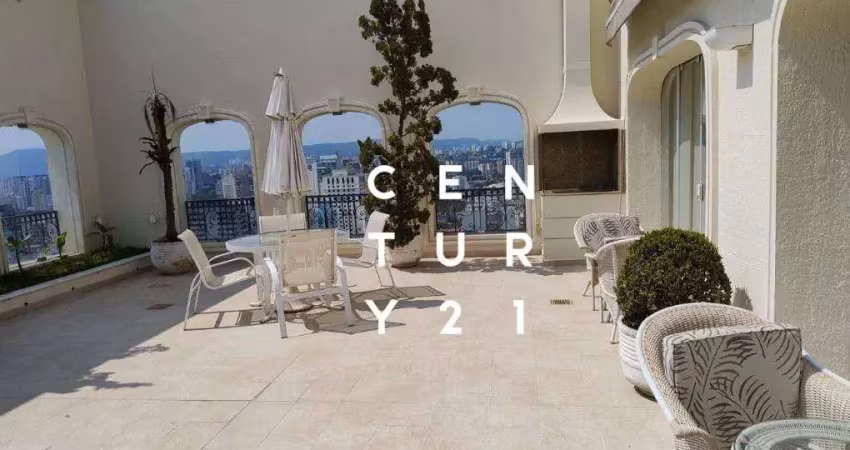 Cobertura com 3 dormitórios à venda, 550 m² por r$ 6.400.000,00 - perdizes - são paulo/sp