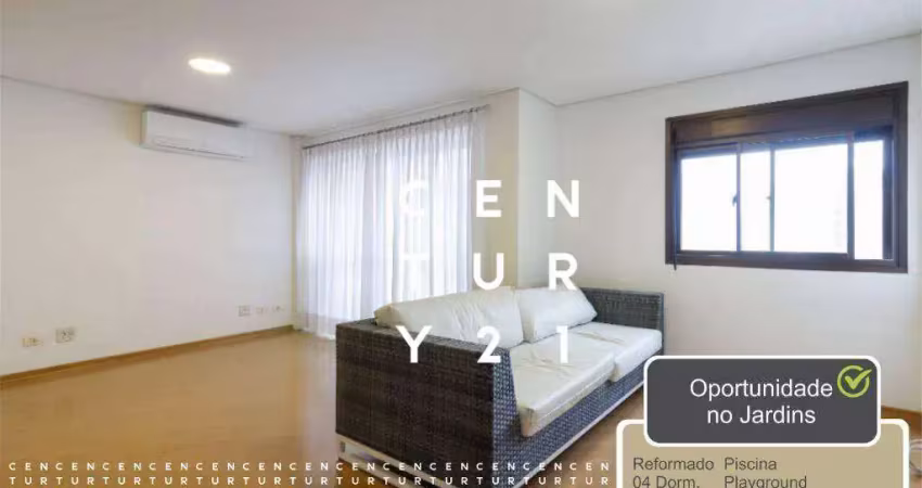 Apartamento com 4 dormitórios à venda, 110 m² por r$ 1.798.000,00 - jardim américa - são paulo/sp