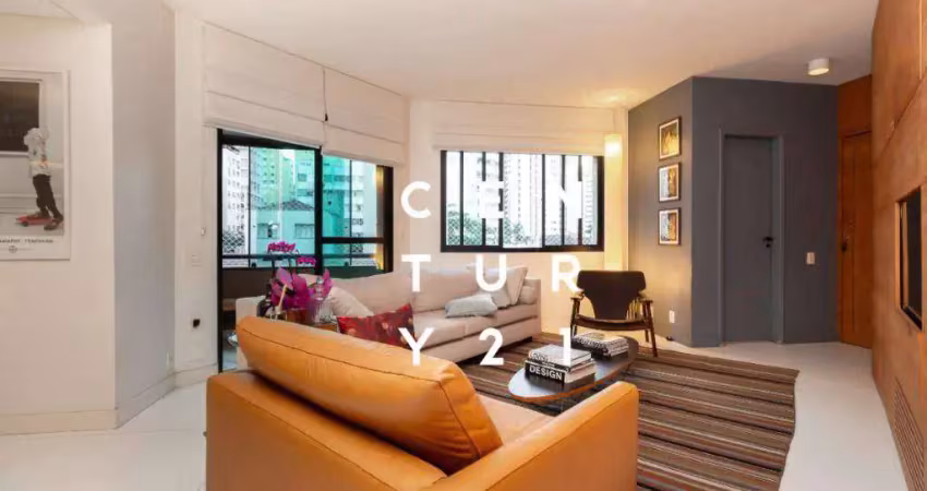 Apartamento com 3 dormitórios à venda, 120 m² por r$ 1.500.000,00 - pinheiros - são paulo/sp